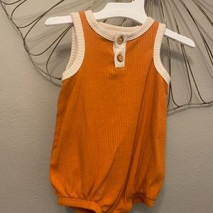 Orange Infant Onsie